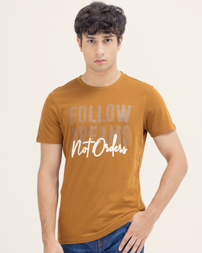 Men Printed T Shirt - Engine - Buy Now