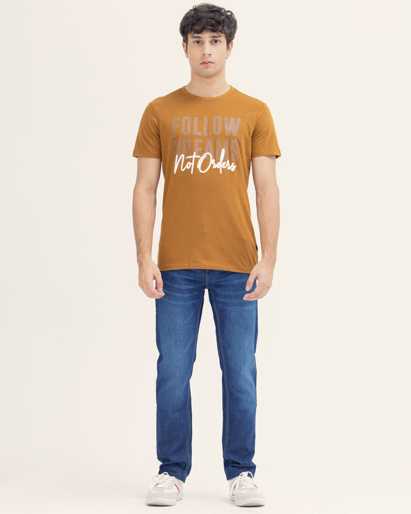 Men Printed T Shirt - Engine - Buy Now