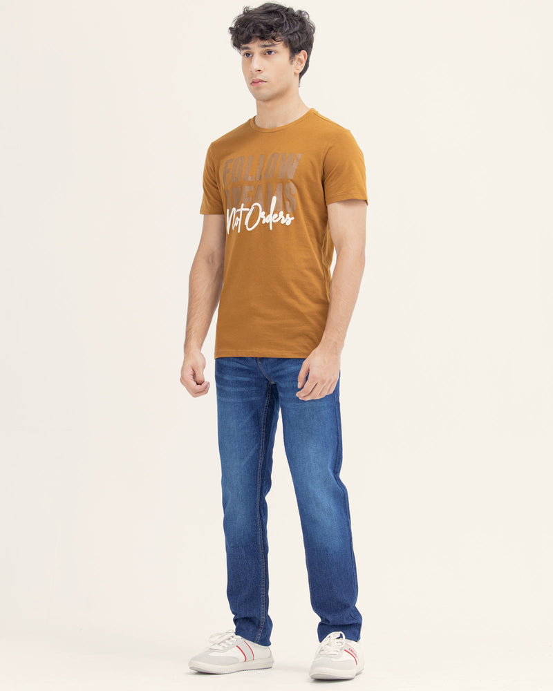 Men Printed T Shirt - Engine - Buy Now