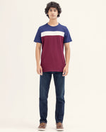 Men Color Block T Shirt - Engine - Buy Now