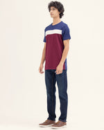 Men Color Block T Shirt - Engine - Buy Now