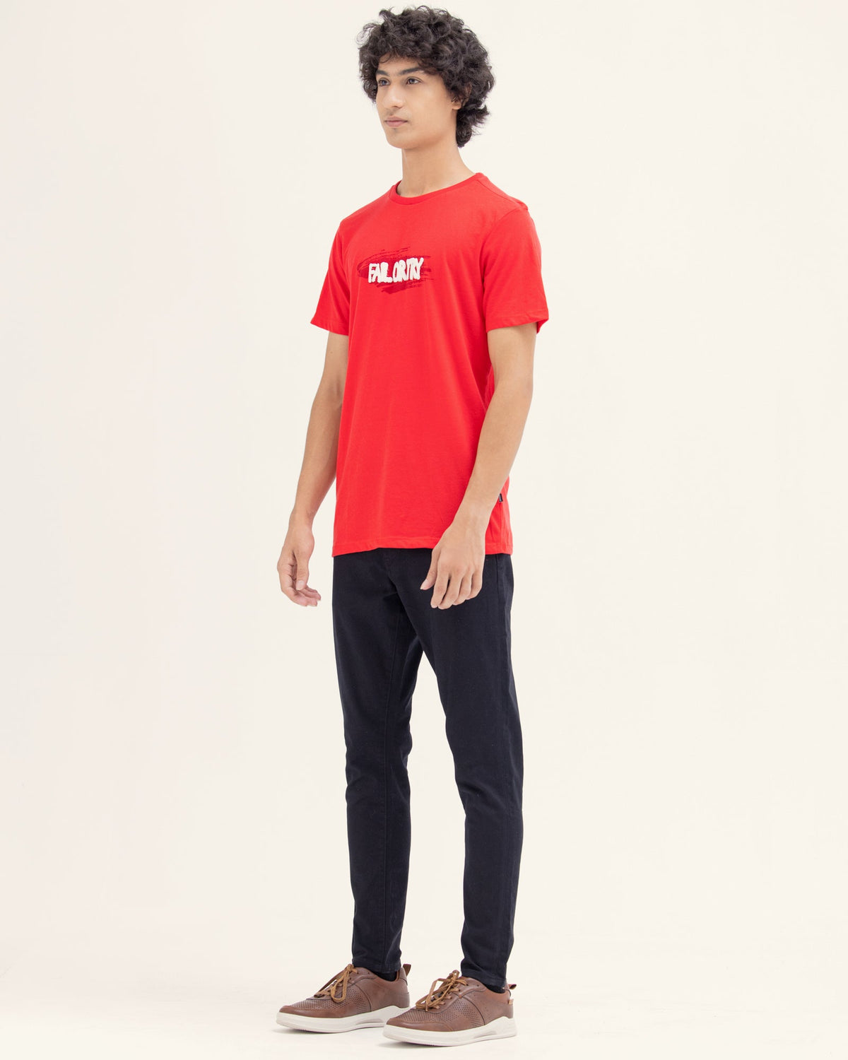 Men "Fail or Try" T Shirt - Engine - Buy Now