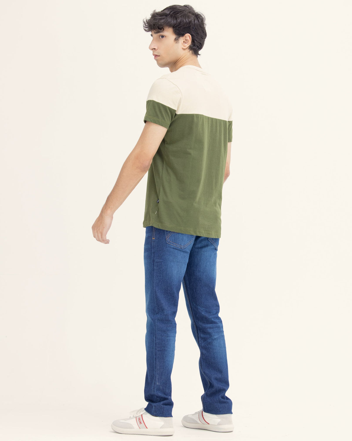 Men Color Block T Shirt - Engine - Buy Now