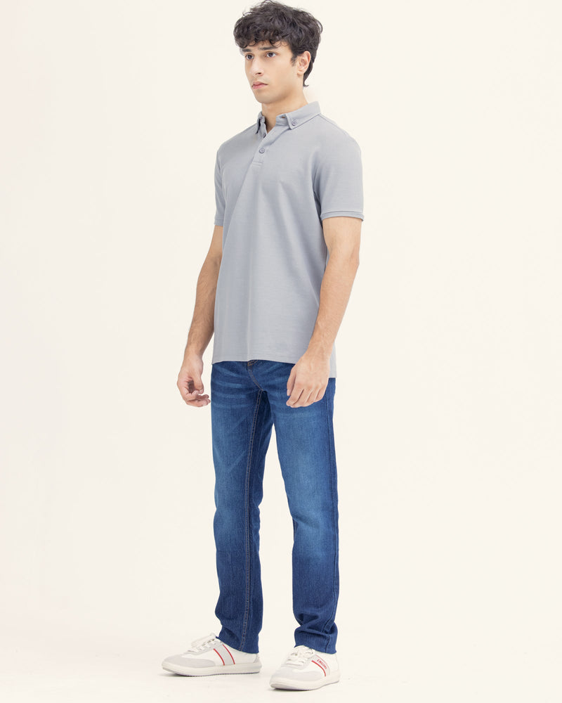 Men Solid Polo - Engine - Buy Now