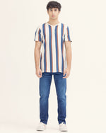 Men Striped Henley - Engine - Buy Now