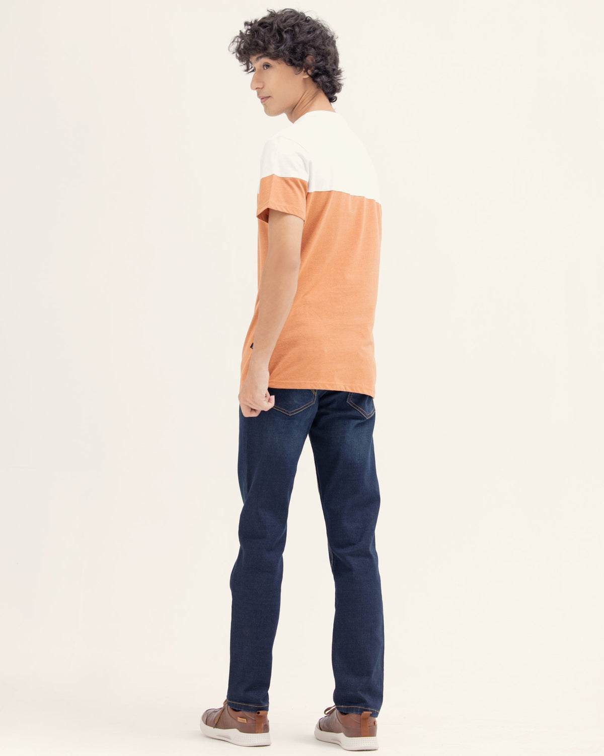 Men Color Block T Shirt - Engine - Buy Now