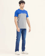Men Color Block T Shirt - Engine - Buy Now
