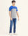 Men Color Block T Shirt For MEN - ENGINE