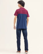 Men Color Block T Shirt - Engine - Buy Now