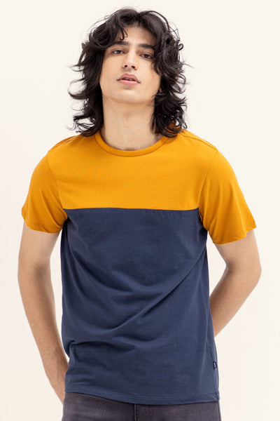 Men Color Block T Shirt