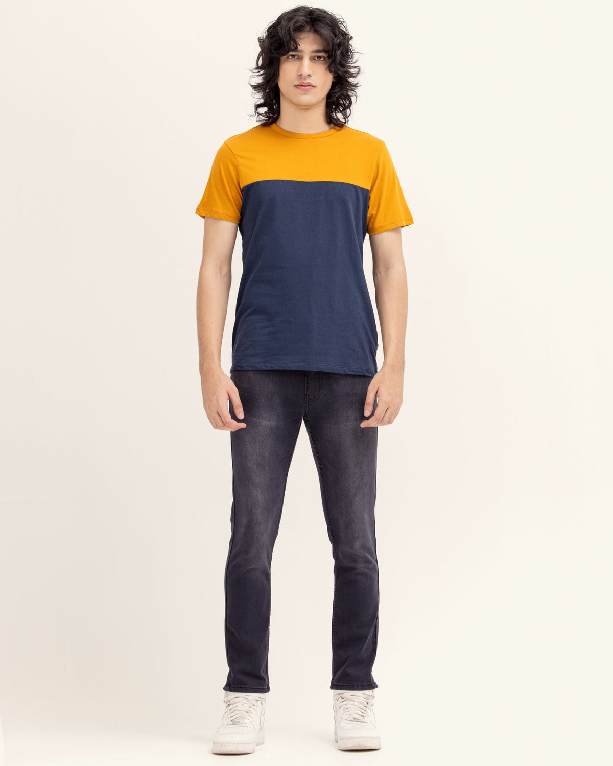 Men Color Block T Shirt - Engine - Buy Now