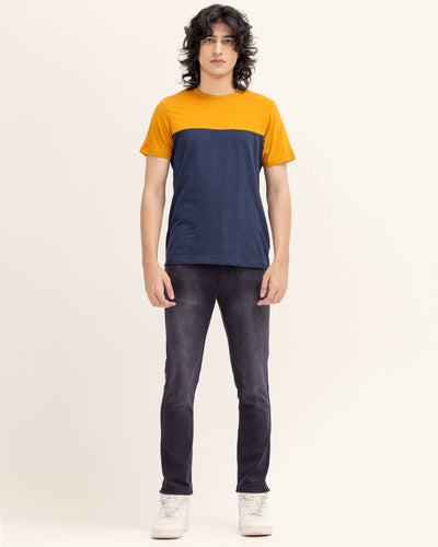 Men Color Block T Shirt