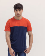 Men Color Block T Shirt - Engine - Buy Now