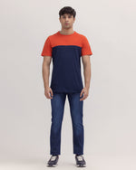 Men Color Block T Shirt - Engine - Buy Now