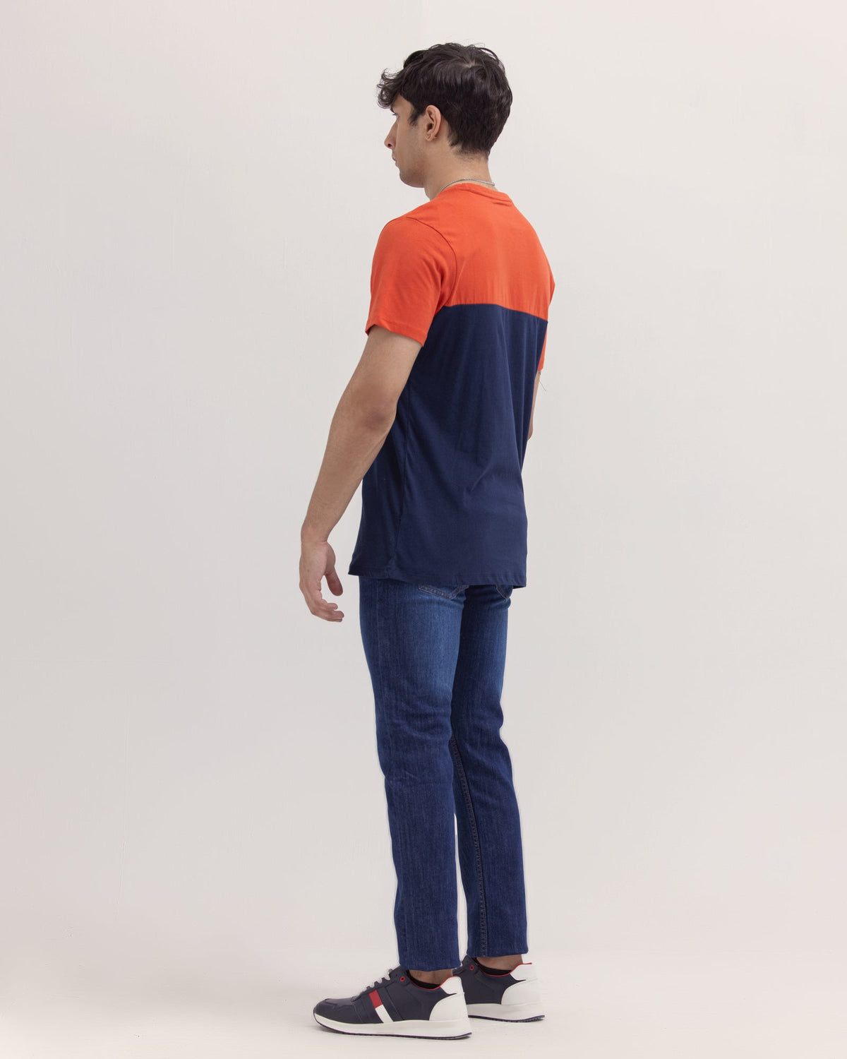 Men Color Block T Shirt - Engine - Buy Now