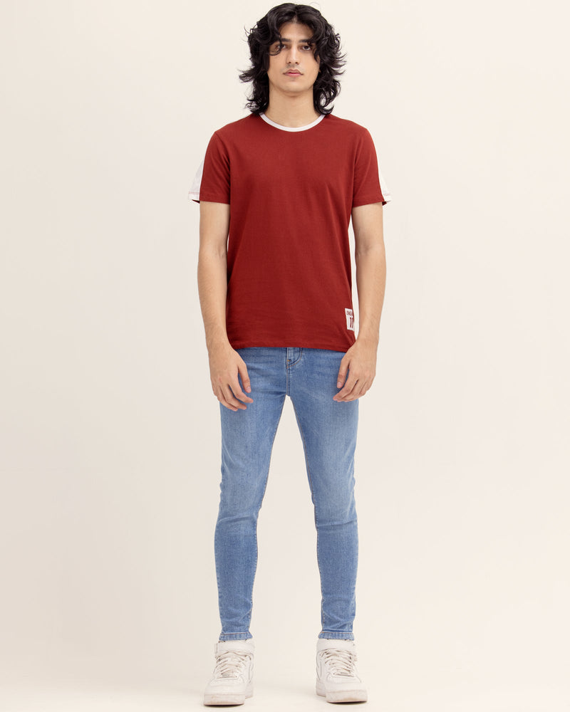 Men Panel T Shirt - Engine - Buy Now