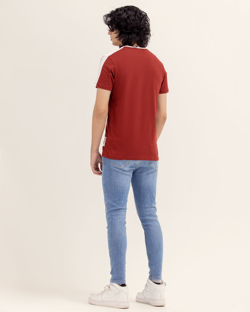 Men Panel T Shirt - Engine - Buy Now