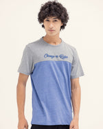 Men Color Block T Shirt - Engine - Buy Now