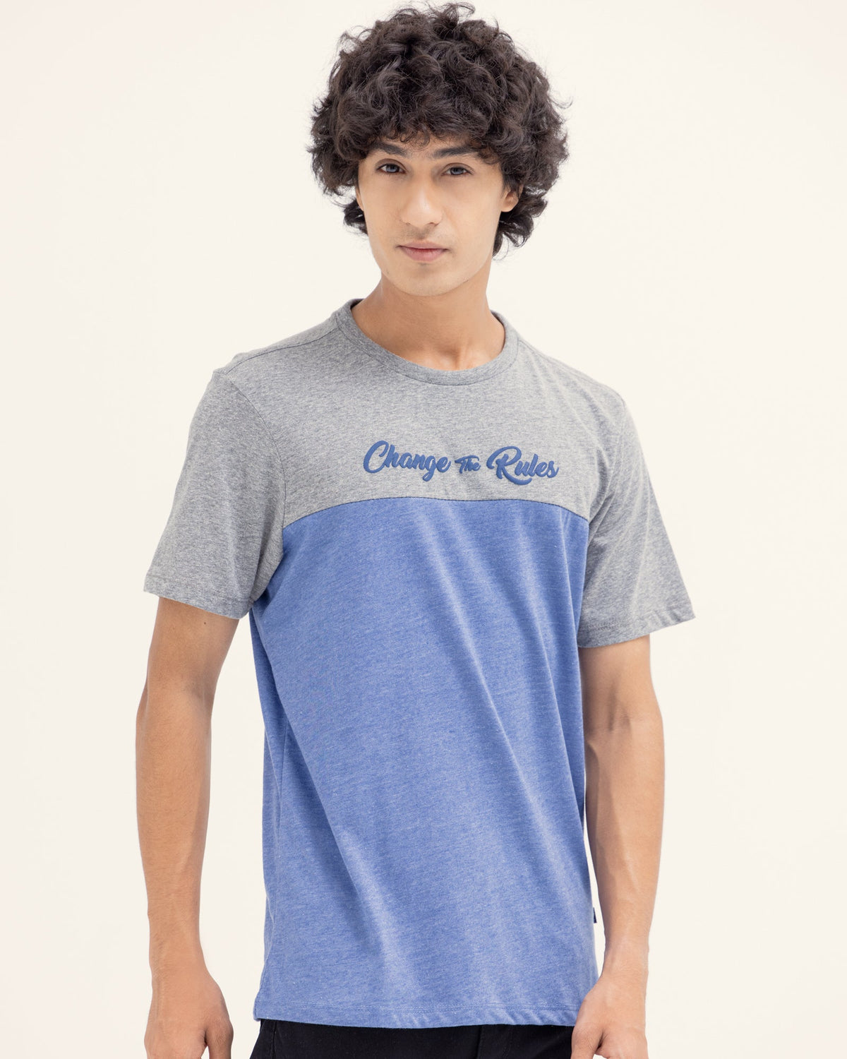 Men Color Block T Shirt - Engine - Buy Now