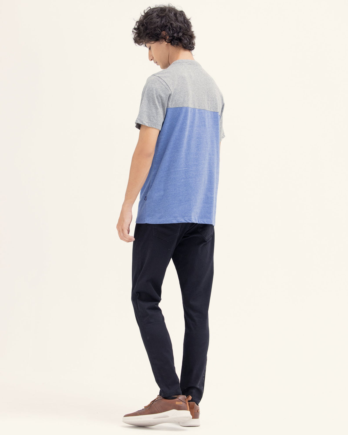 Men Color Block T Shirt - Engine - Buy Now