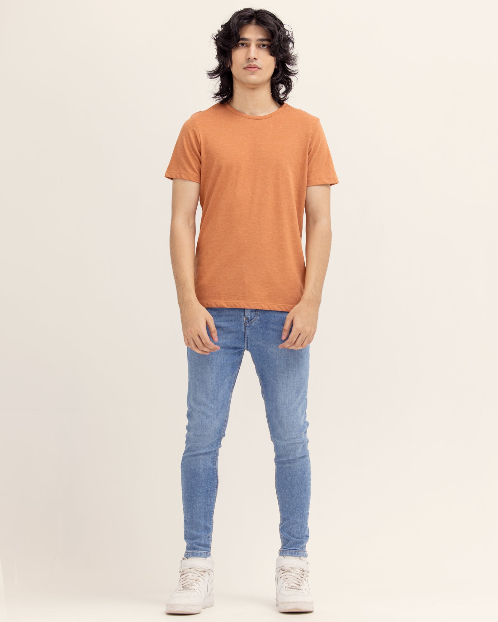 Men Rust T Shirt