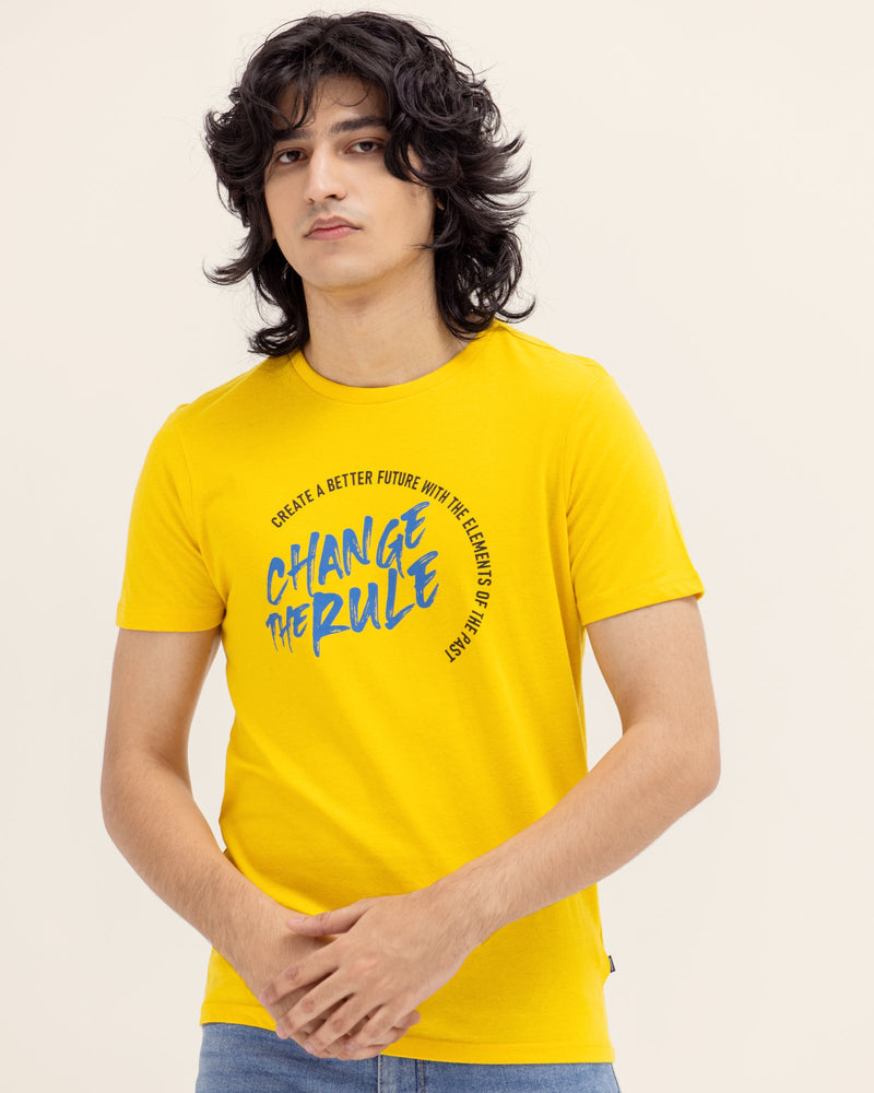 Men "Change the Rule" T Shirt - Engine - Buy Now