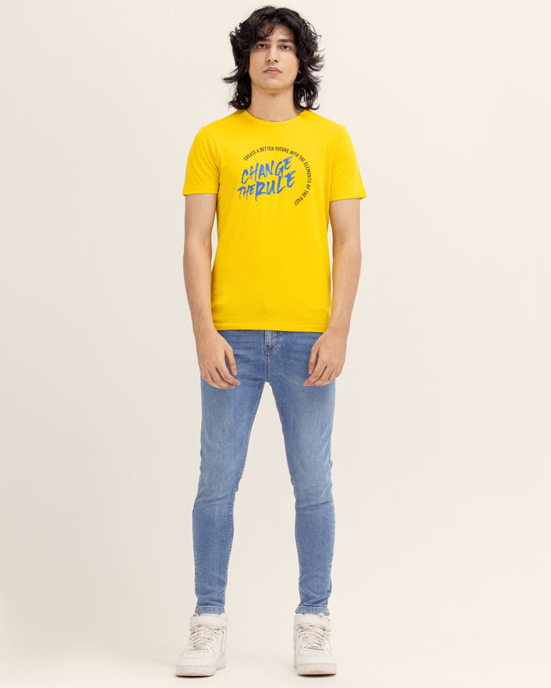 Men "Change the Rule" T Shirt - Engine - Buy Now
