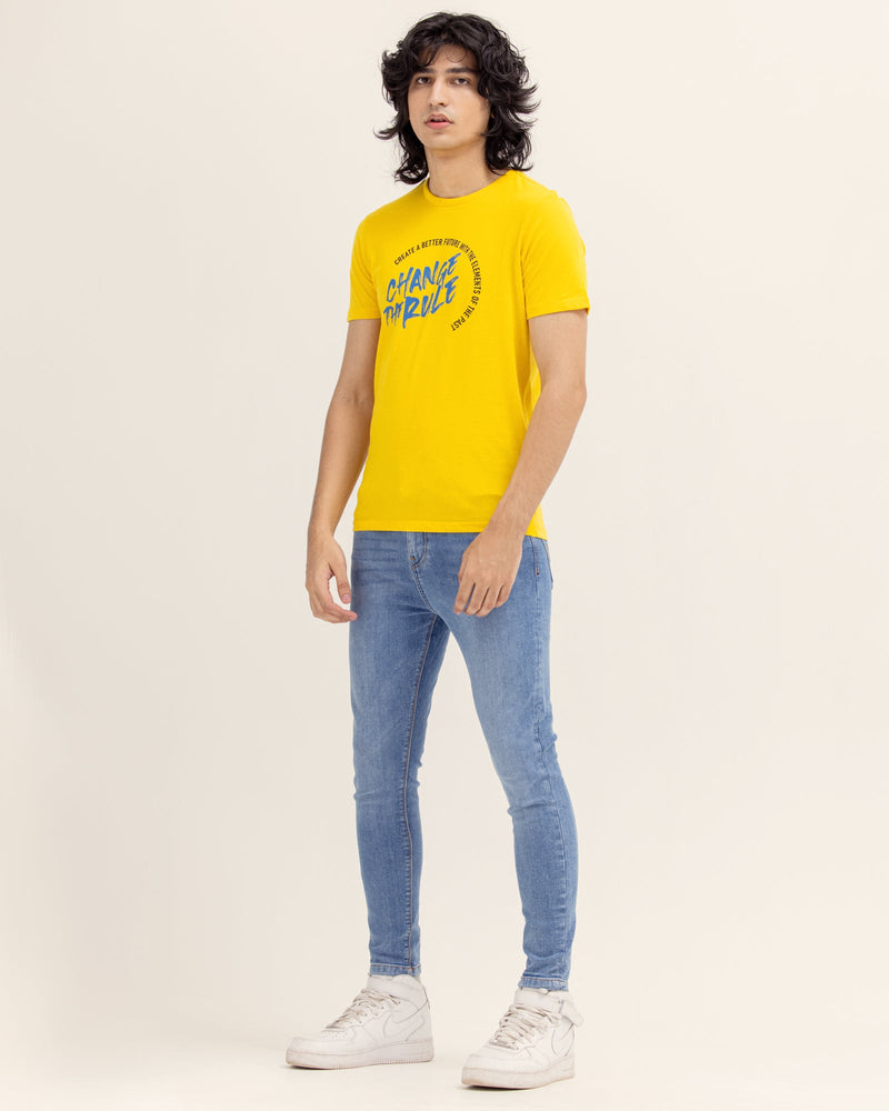 Men "Change the Rule" T Shirt - Engine - Buy Now