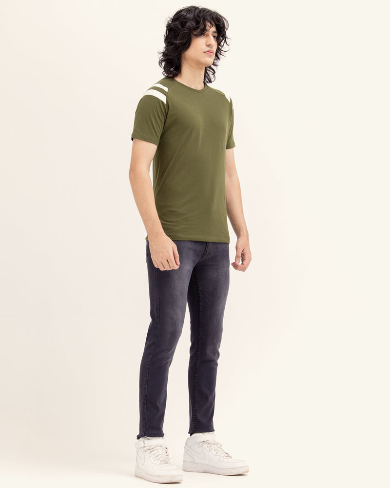 Men Striped T Shirt - Engine - Buy Now