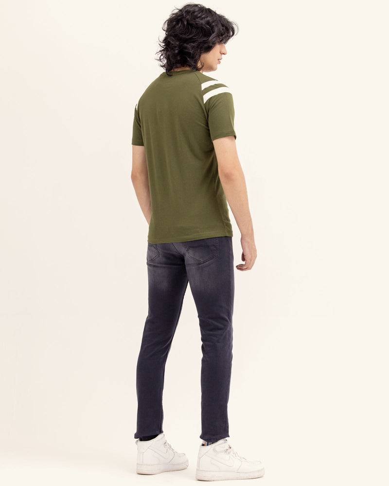 Men Striped T Shirt - Engine - Buy Now