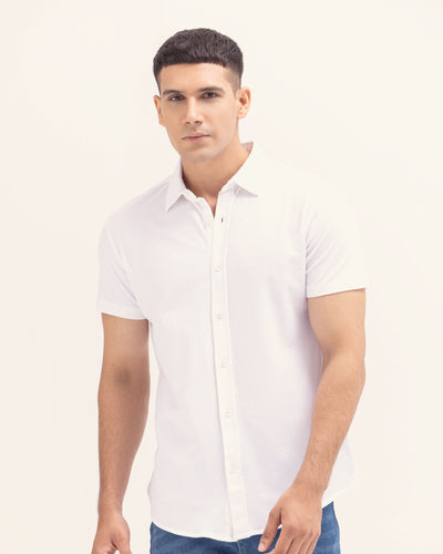 Men Plain Button Down