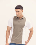 Men Panel Polo Tee - Engine - Buy Now
