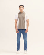 Men Panel Polo Tee - Engine - Buy Now