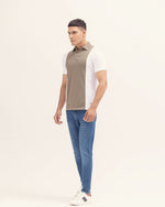 Men Panel Polo Tee - Engine - Buy Now