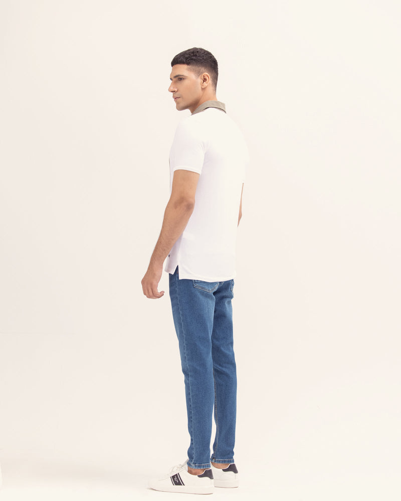 Men Panel Polo Tee - Engine - Buy Now