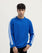 Men Royal Blue Color Inter Lock Fashion Sweat Shirt For MEN - ENGINE