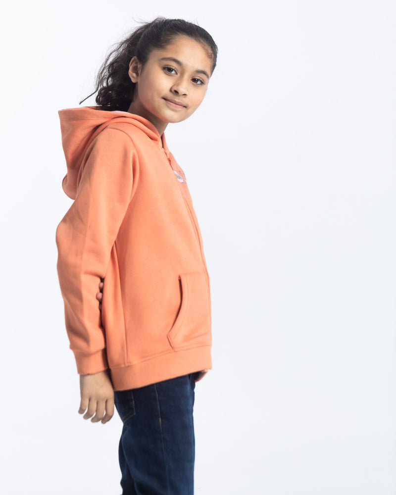 Girls Fashion Zipper Hoodie - Engine - Buy Now