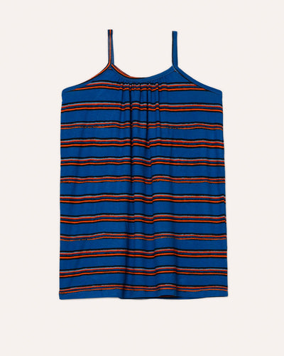 Girls Blue Color Dress Knit Top