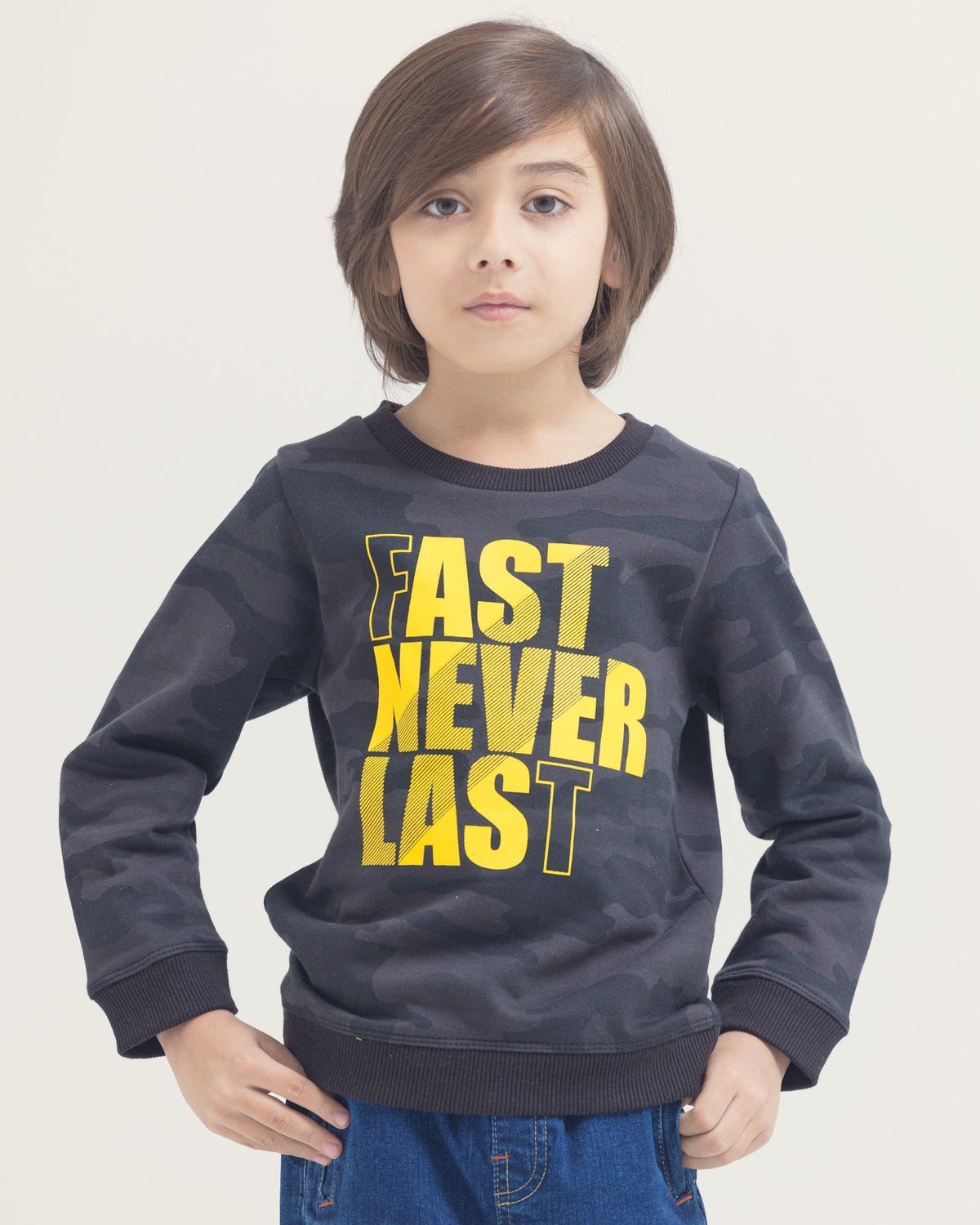 Boys Fashion Sweatshirt - Engine - Buy Now
