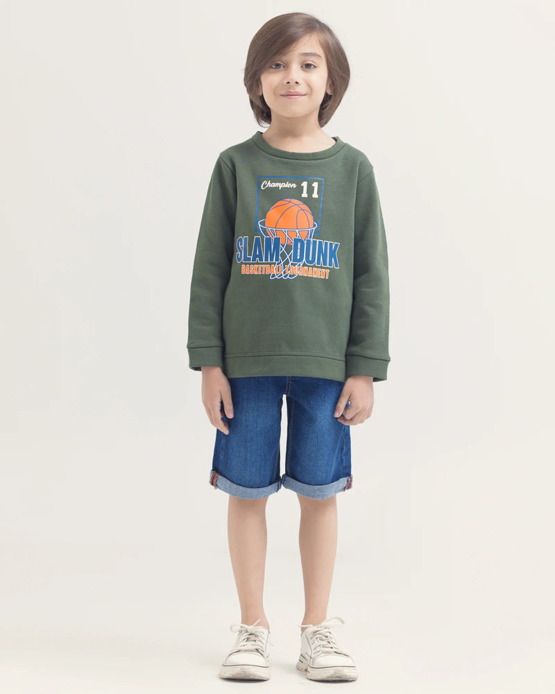 Boys Fashion Sweatshirt - Engine - Buy Now
