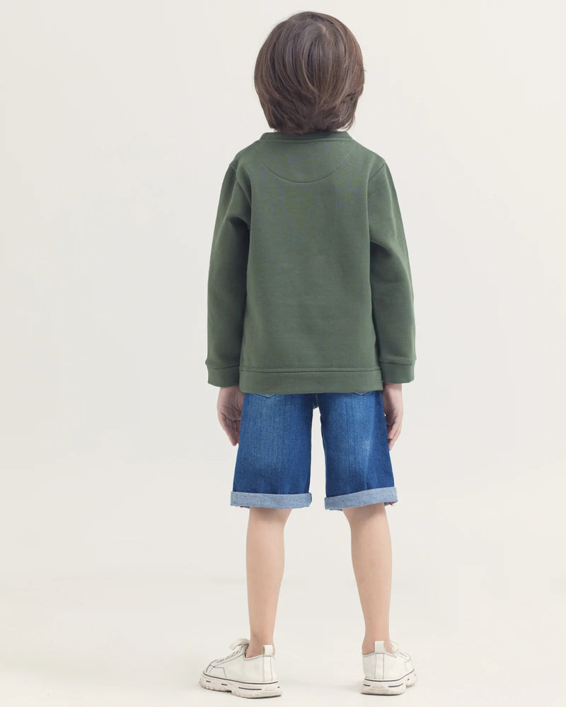 Boys Fashion Sweatshirt - Engine - Buy Now