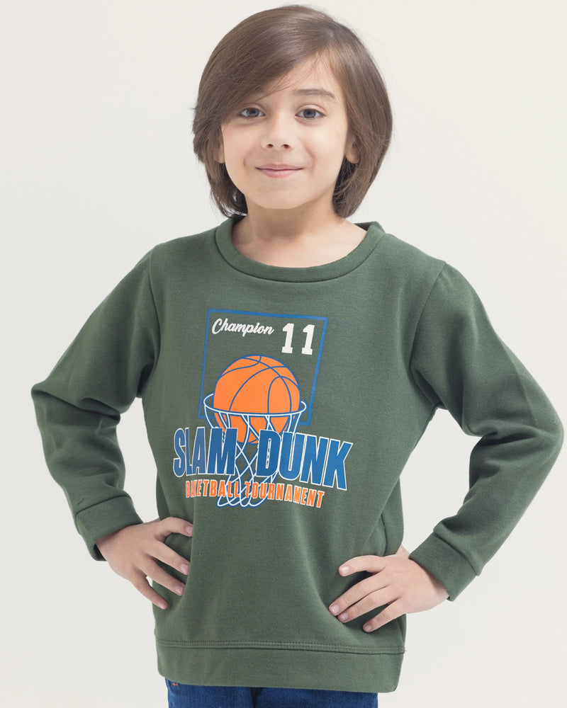 Boys Fashion Sweatshirt - Engine - Buy Now