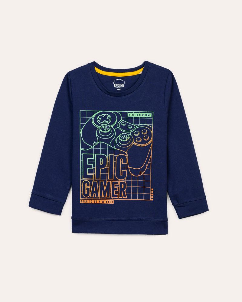Boys Fashion Sweatshirt - Engine - Buy Now