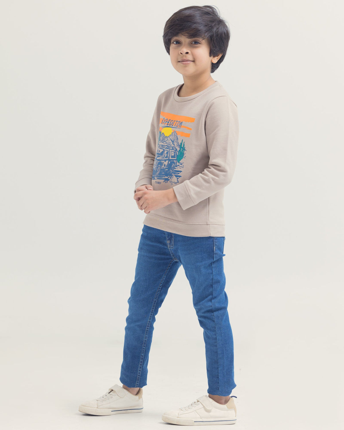 Boys Fashion Sweatshirt - Engine - Buy Now