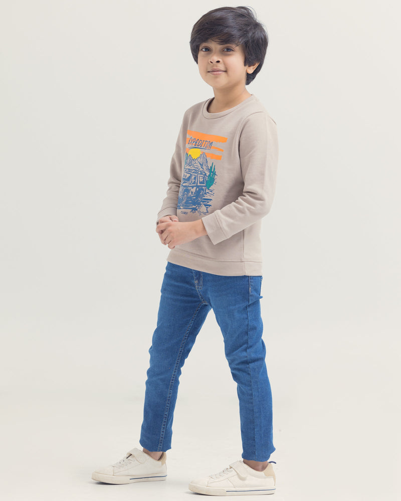 Boys Fashion Sweatshirt - Engine - Buy Now