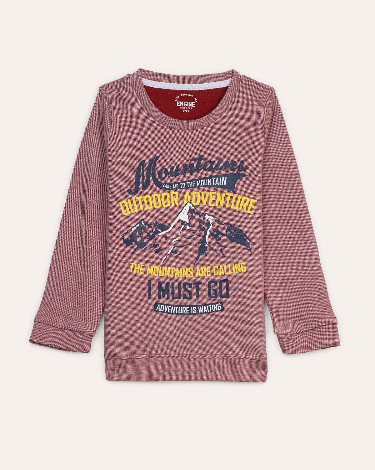Boys Fashion Sweatshirt - Engine - Buy Now