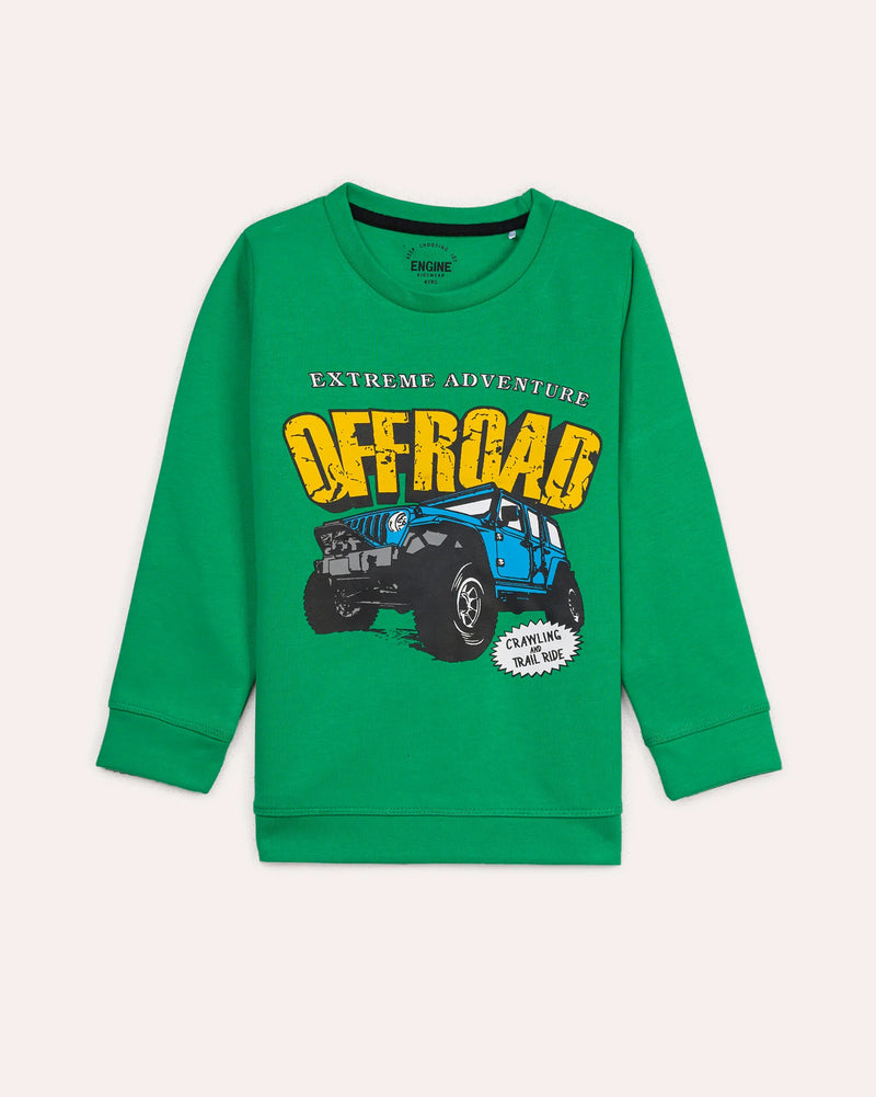 Boys Fashion Sweatshirt - Engine - Buy Now