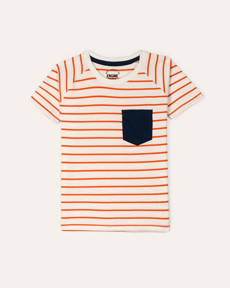 Yarn Dyed Jersey T Shirt - Engine - Buy Now