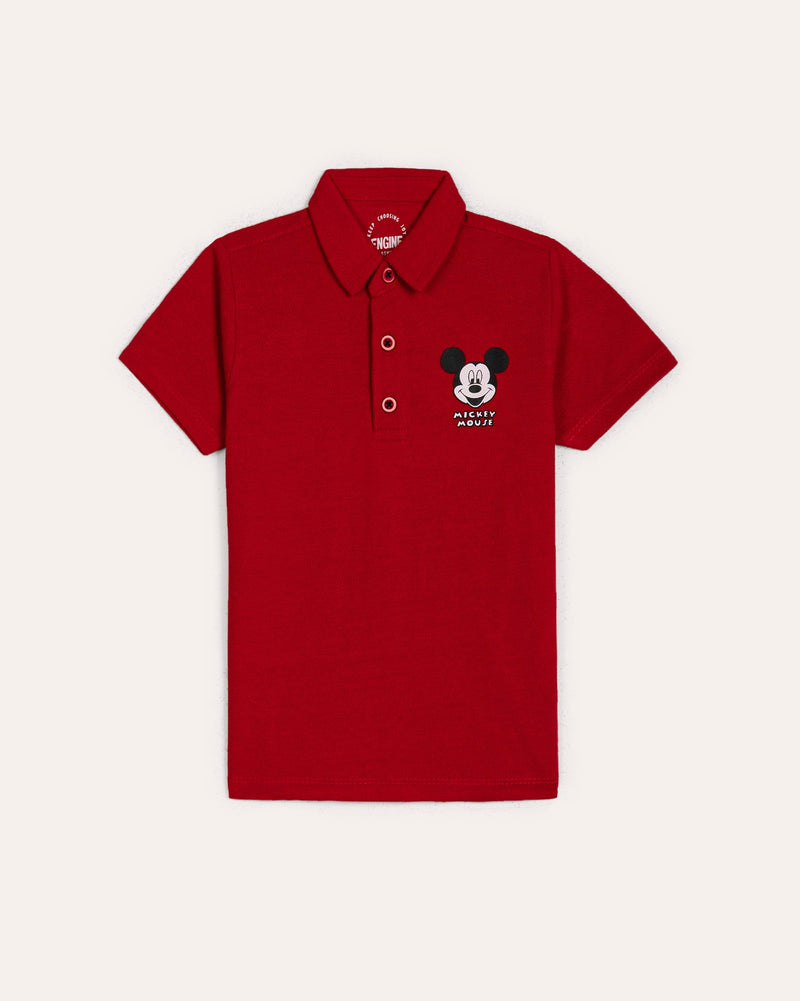 Boys Solid Polo Tee - Engine - Buy Now