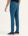 Men Teal Color Thermal Fashion Trouser For MEN - ENGINE